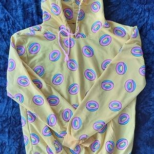 Previously Worn Odd Future Yellow Donut Hoodie